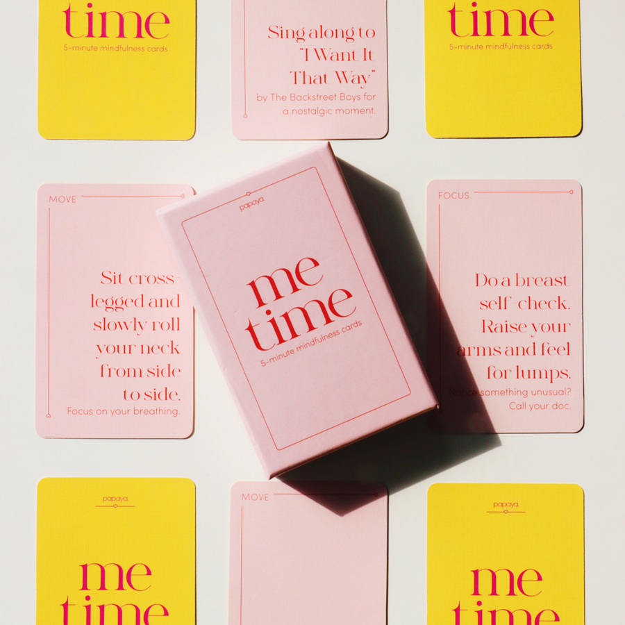 Me Time Cards