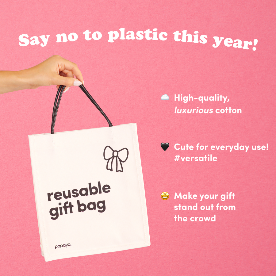 3 Reusable Gift Bags